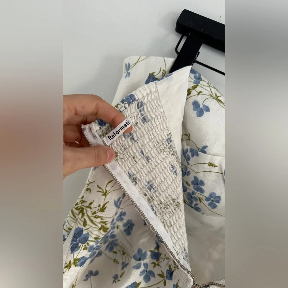 Reformation Linen Floral Tube top! - Picture 5 of 7